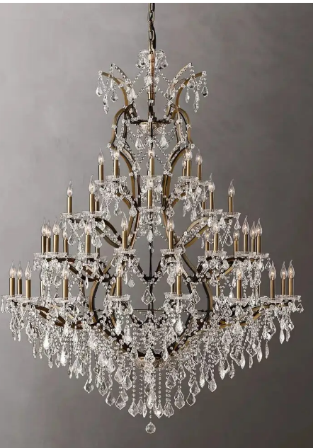 Sparkling Crystal Chandeliers