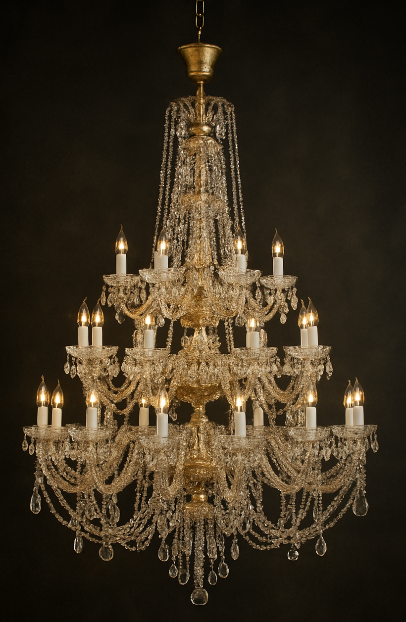 Sparkling Crystal Chandeliers